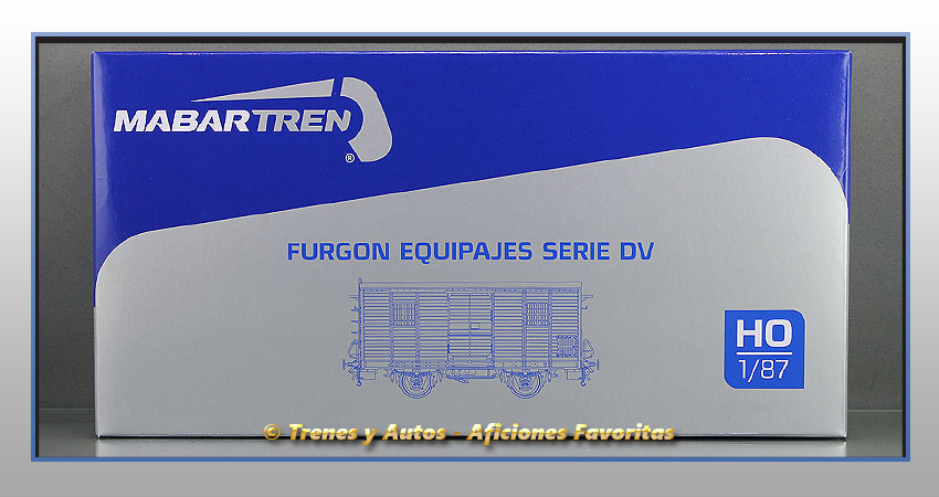 Furgón equipajes Serie DV 61220 - Renfe