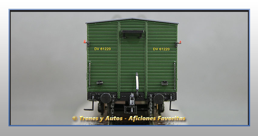 Furgón equipajes Serie DV 61220 - Renfe