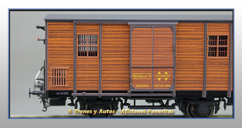 Furgón equipajes Serie DV 61250 - Renfe