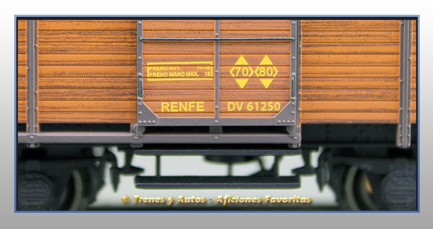 Furgón equipajes Serie DV 61250 - Renfe