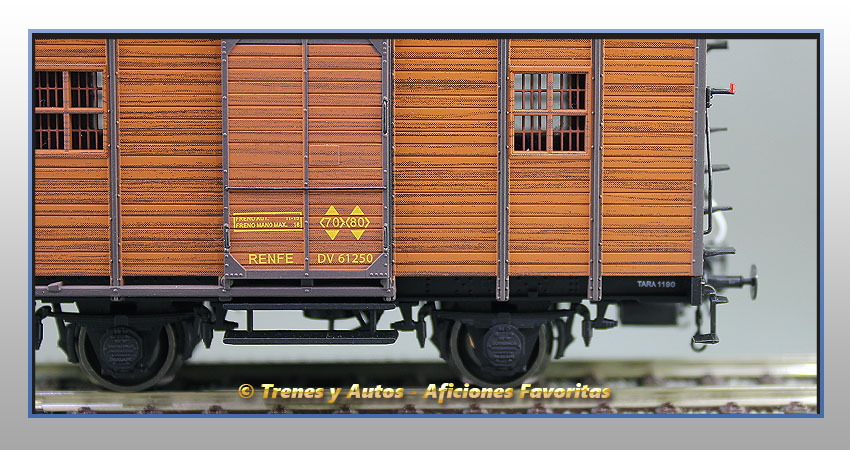 Furgón equipajes Serie DV 61250 - Renfe