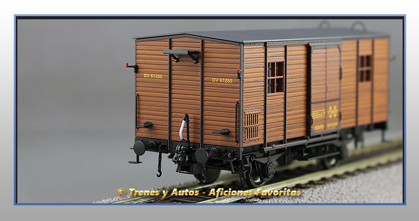 Furgón equipajes Serie DV 61250 - Renfe