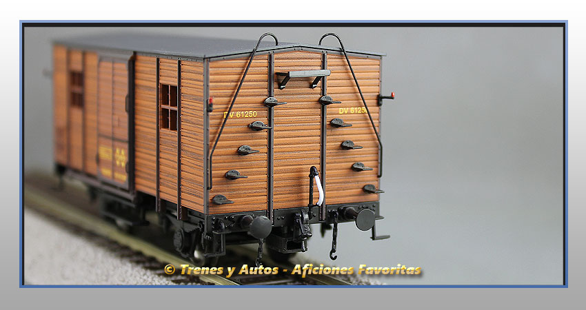 Furgón equipajes Serie DV 61250 - Renfe