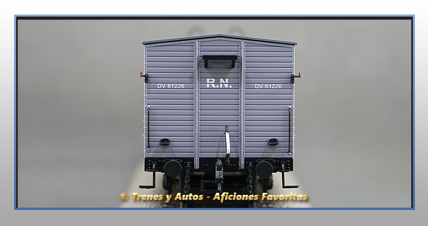 Furgón Serie DV 61226 "Servicio del Tren Obrero"- Renfe
