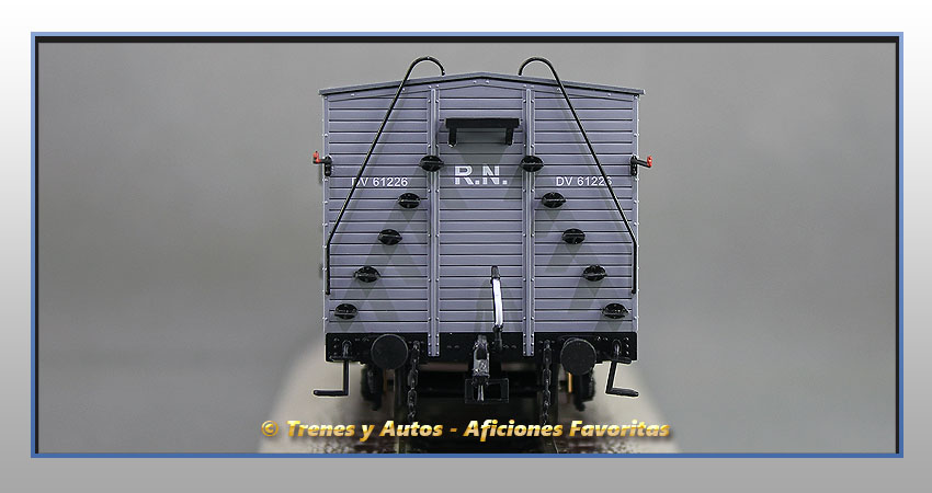 Furgón Serie DV 61226 "Servicio del Tren Obrero"- Renfe