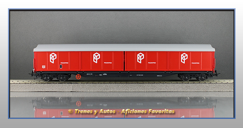 Furgón Serie DDJP 2045 "Paquexprés" - Renfe