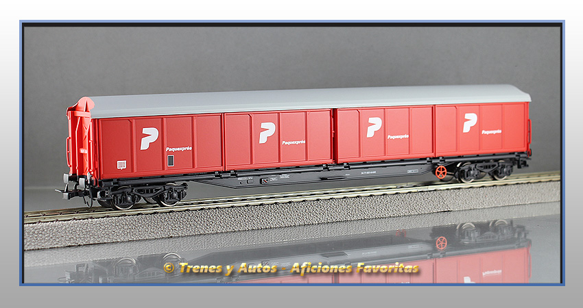 Furgón Serie DDJP 2045 "Paquexprés" - Renfe