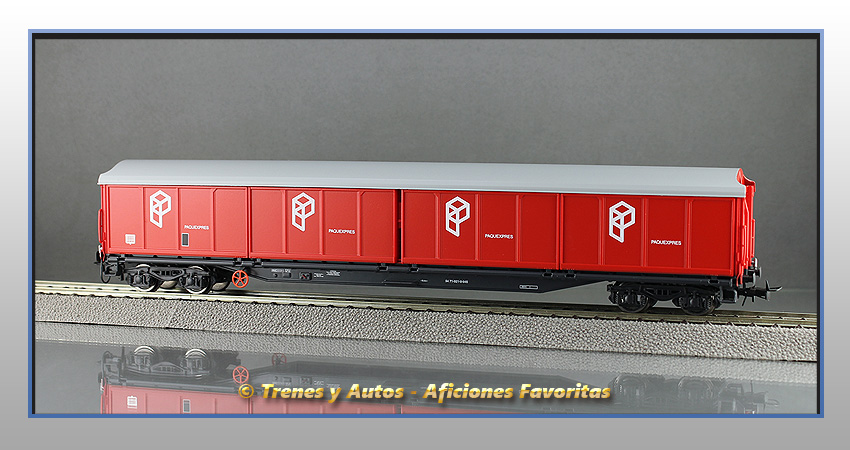 Furgón Serie DDJP 2045 "Paquexprés" - Renfe