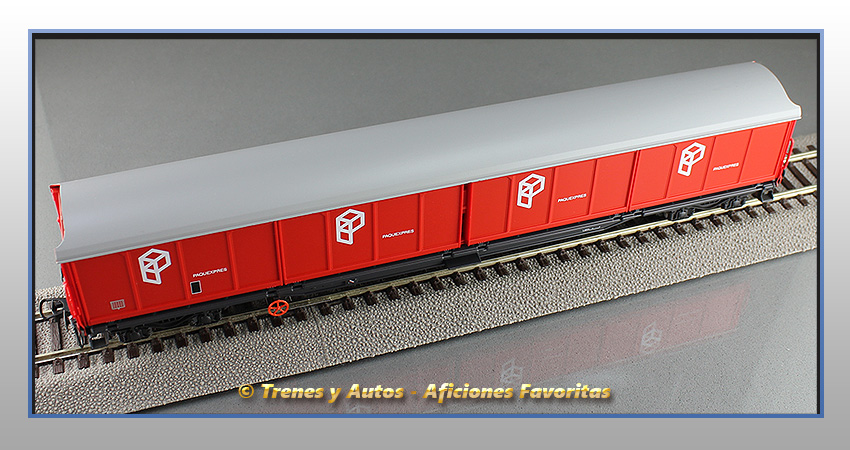 Furgón Serie DDJP 2045 "Paquexprés" - Renfe