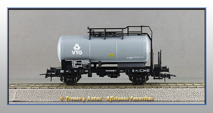 Vagón cisterna Tipo Zaes - VTG - DB