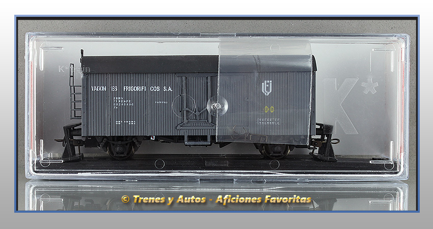 Vagón frigorífico Tipo PN 17000 "Vagones Frigoríficos SA" - Renfe