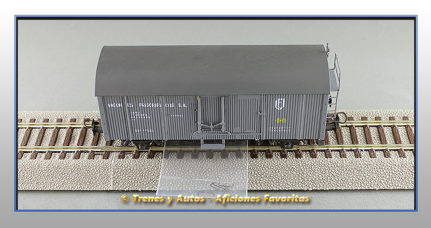 Vagón frigorífico Tipo PN 17000 "Vagones Frigoríficos SA" - Renfe