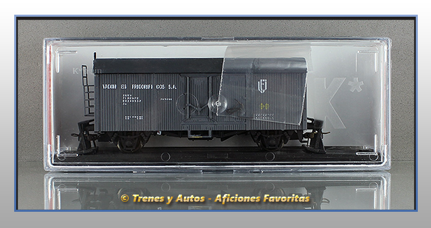 Vagón frigorífico Tipo PN 17000 "Vagones Frigoríficos SA" - Renfe