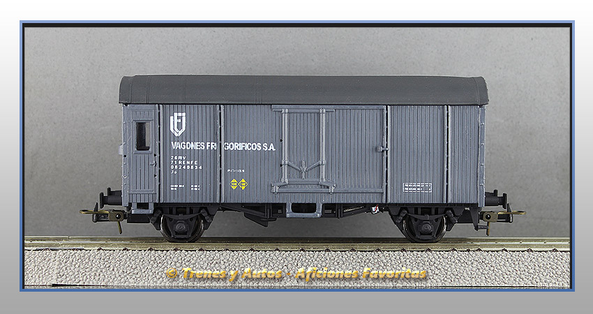 Vagón frigorífico PN 17000 "Vagones Frigoríficos SA" - Renfe