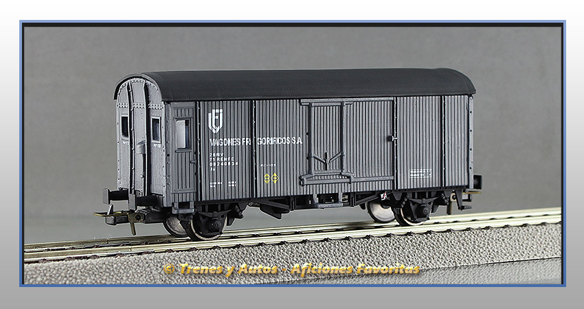 Vagón frigorífico PN 17000 "Vagones Frigoríficos SA" - Renfe