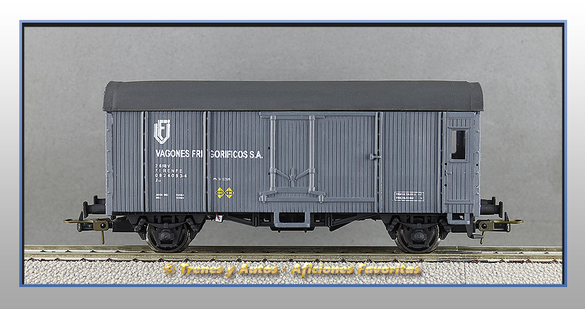 Vagón frigorífico PN 17000 "Vagones Frigoríficos SA" - Renfe