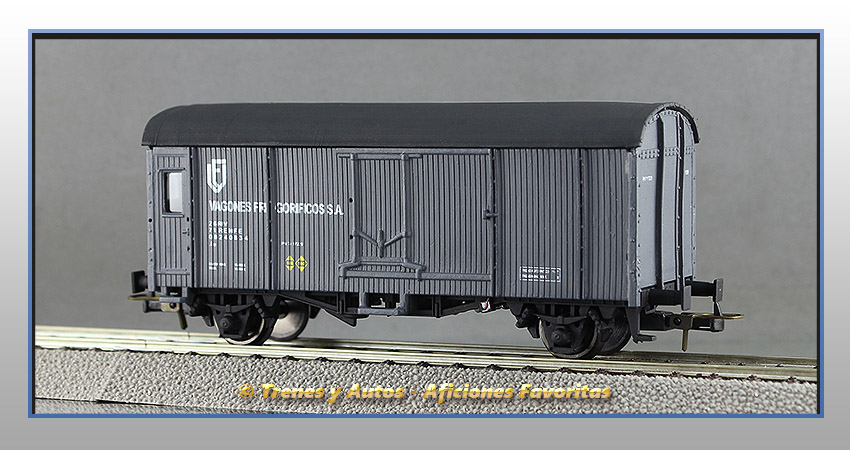 Vagón frigorífico PN 17000 "Vagones Frigoríficos SA" - Renfe