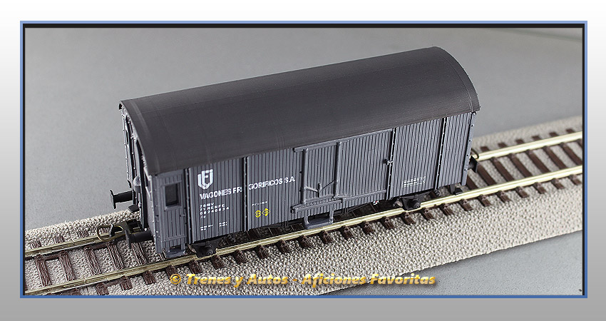 Vagón frigorífico PN 17000 "Vagones Frigoríficos SA" - Renfe