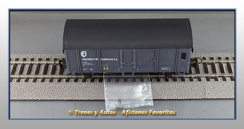 Vagón frigorífico PN 17000 "Vagones Frigoríficos SA" - Renfe