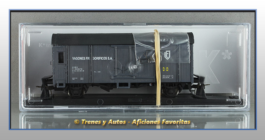 Vagón frigorífico "Vagones Frigoríficos SA" - Renfe