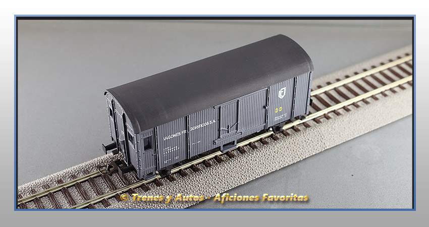 Vagón frigorífico "Vagones Frigoríficos SA" - Renfe