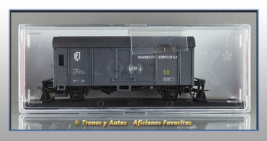 Vagón frigorífico PN 17000 "Vagones Frigoríficos SA" - Renfe