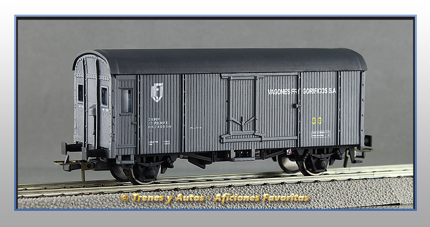 Vagón frigorífico PN 17000 "Vagones Frigoríficos SA" - Renfe