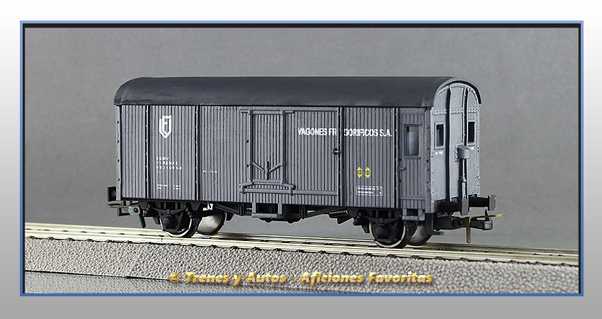 Vagón frigorífico PN 17000 "Vagones Frigoríficos SA" - Renfe