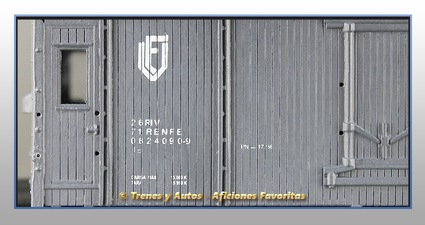 Vagón frigorífico PN 17000 "Vagones Frigoríficos SA" - Renfe