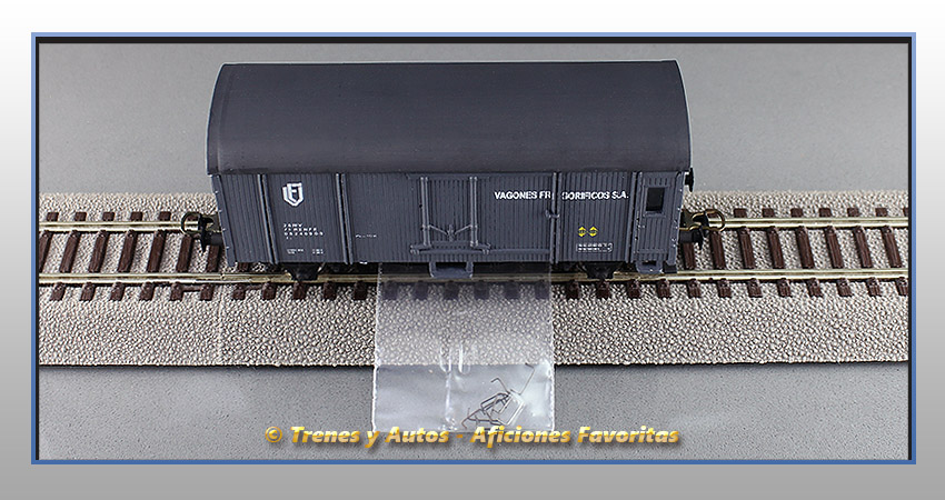 Vagón frigorífico PN 17000 "Vagones Frigoríficos SA" - Renfe
