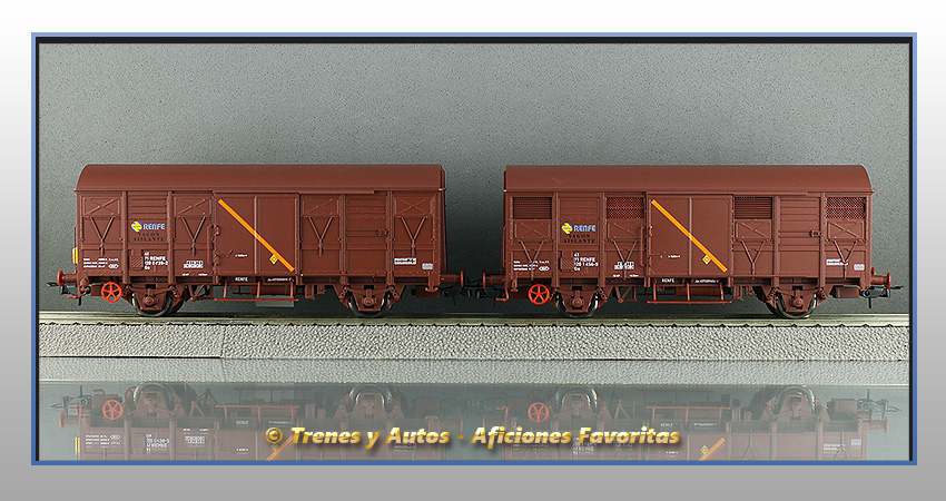 Vagones cerrados Tipo J2 "Vagones Aislantes"- Renfe