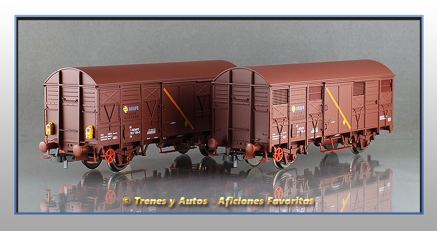Vagones cerrados Tipo J2 "Vagones Aislantes"- Renfe