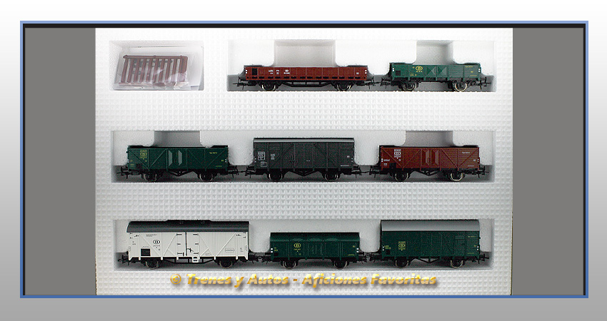 Set vagones 8 unidades - NMBS/CFL