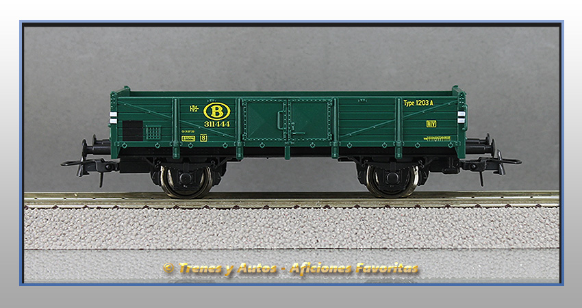 Vagón bordes medio Tipo 1203A - NMBS