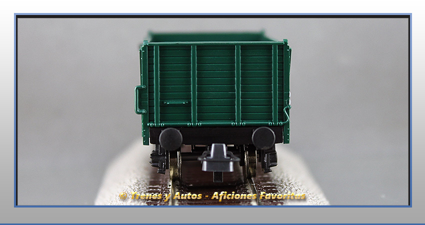 Vagón laterales altos Tipo 1221 B - NMBS