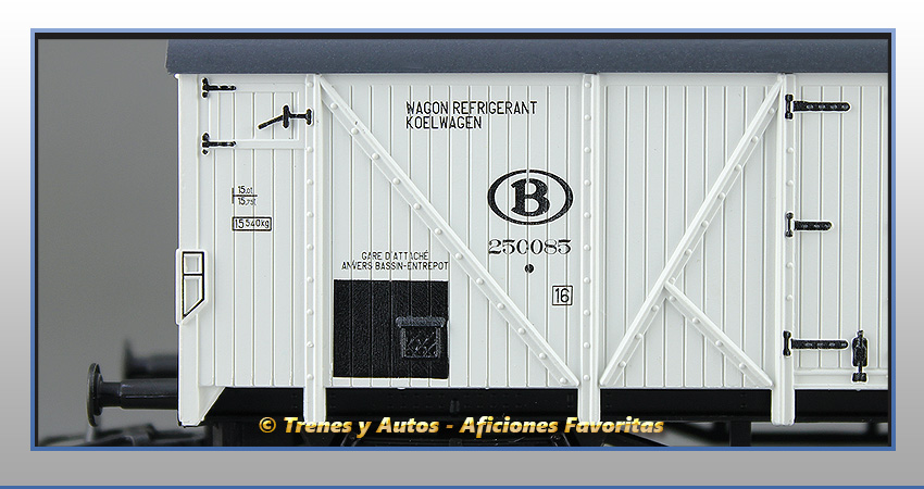 Vagón frigorífico "Interfrigo" - NMBS