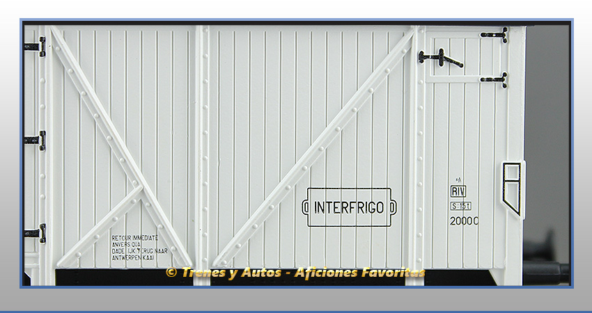 Vagón frigorífico "Interfrigo" - NMBS