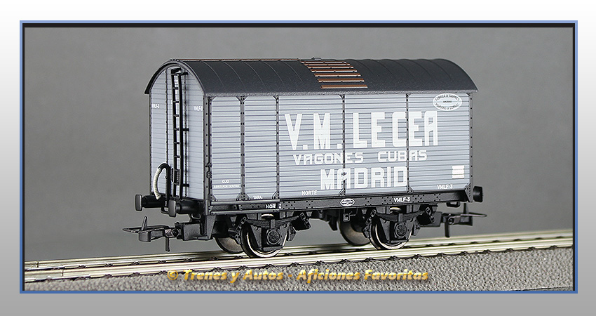 Vagón foudre V.M.Lacea Cubas Madrid - Norte