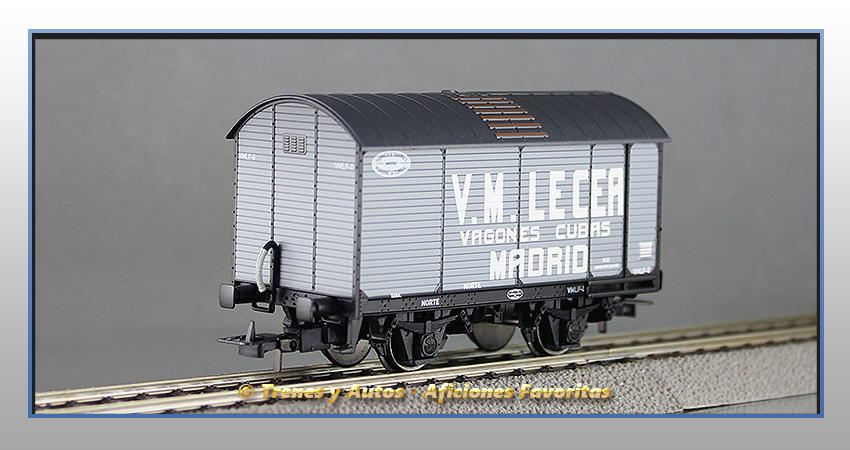 Vagón foudre V.M.Lacea Cubas Madrid - Norte
