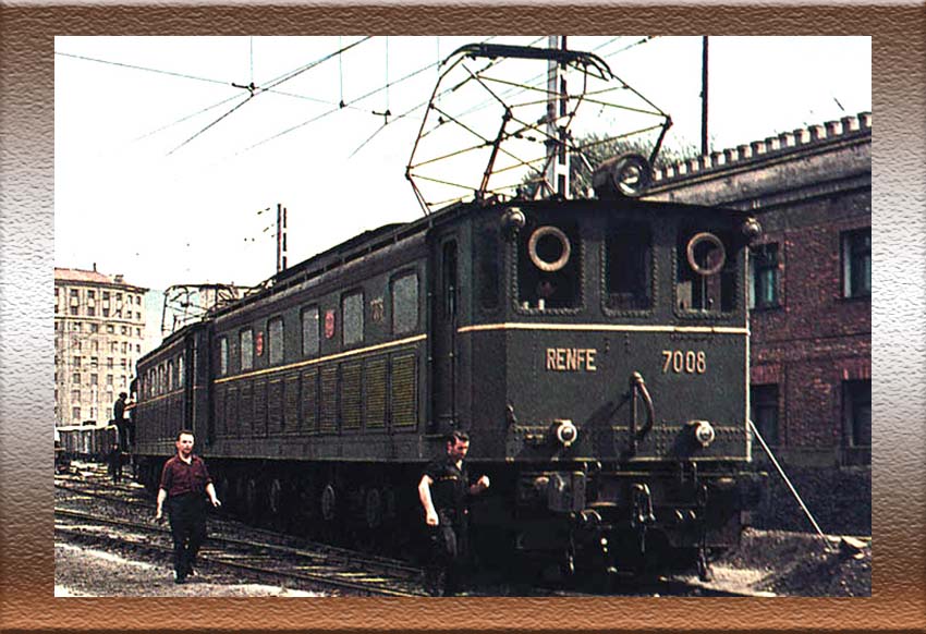 Locomotora eléctrica 7008 (EX Norte) - Renfe