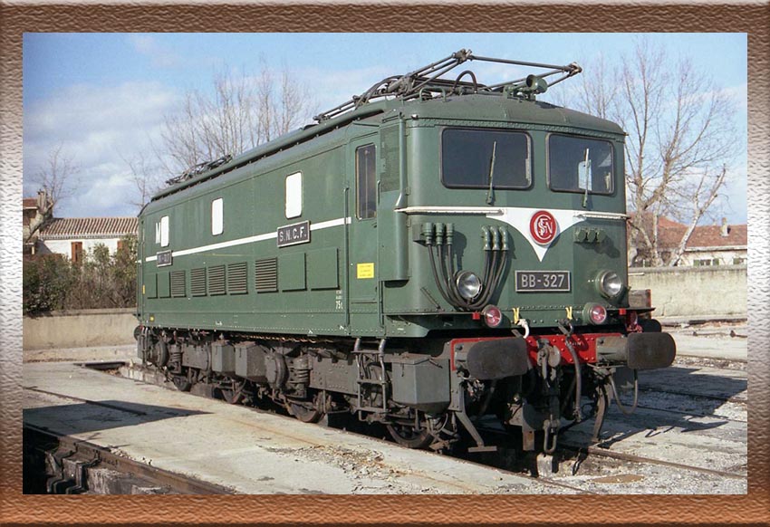 Locomotora eléctrica BB-327 - SNCF