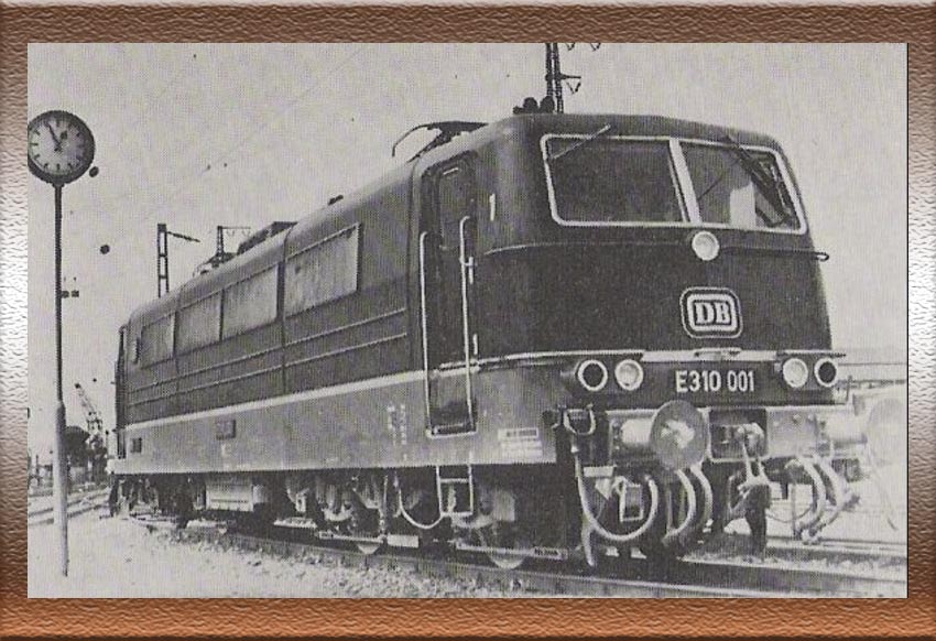 Locomotora eléctrica E310 001 - DB