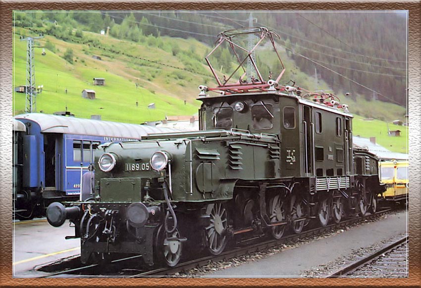 Locomotora eléctrica cocodrilo 1189.05 - ÖBB