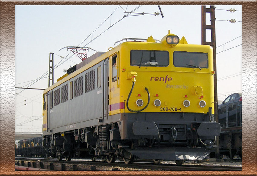 Locomotora eléctrica 269-708-4 "Mercancías" - Renfe