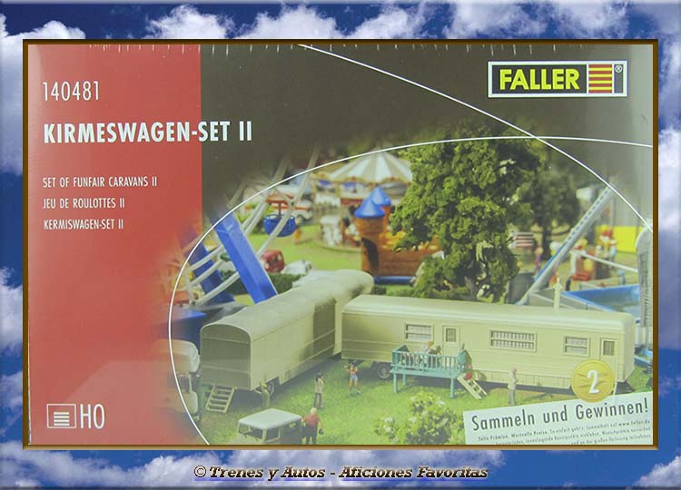 Caja remolques atracciones de feria