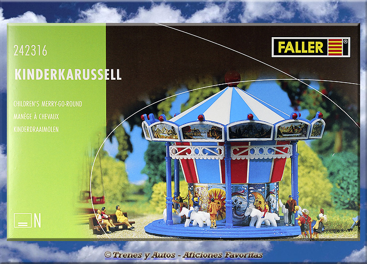 Faller 242316 - Carrusel tiovivo - N