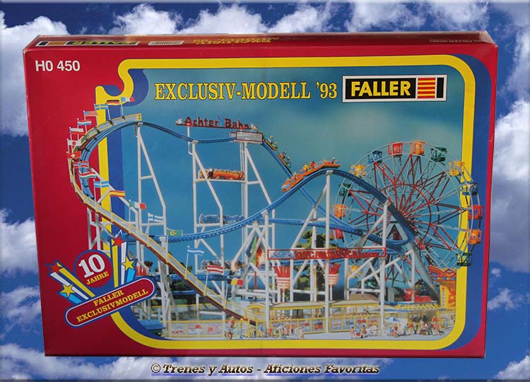 Faller 450 - Montaña rusa Achter-Bahn