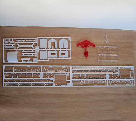 Carrusel noria - Compnentes de montaje