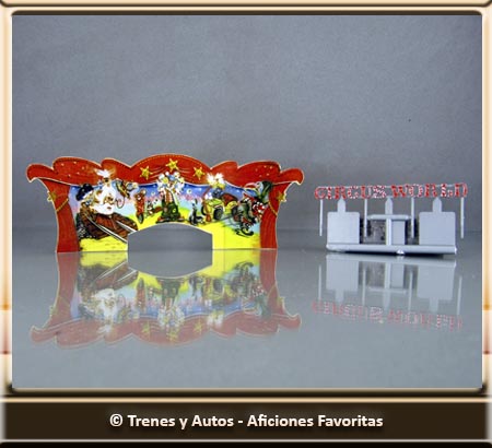 Distintas fases de pintado, montaje e iluminación