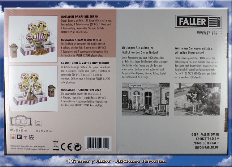 Faller - Noria Vapor Nostalgia